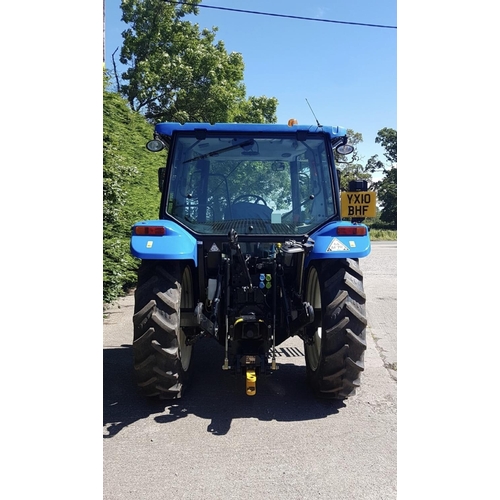 204 - A NEW HOLLAND T5060 TWO WHEEL DRIVE TRACTOR YX10 BHF REGISTERED 05.03.2010 1000 HOURS