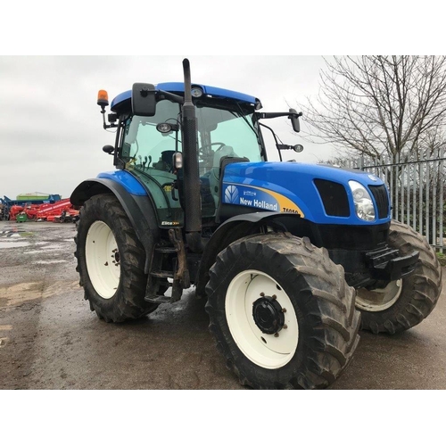 214 - A NEW HOLLAND T6050 ELITE SLE/DELUXE 4WD DK12 CLN 5906 HOURS