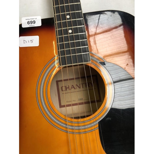 699 - A 'CHANTRY' ACOUSTIC GUITAR