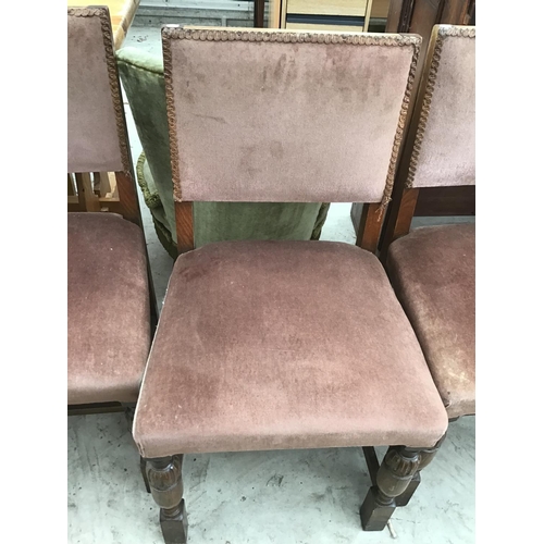 1192 - A SET OF FOUR DINING CHAIRS