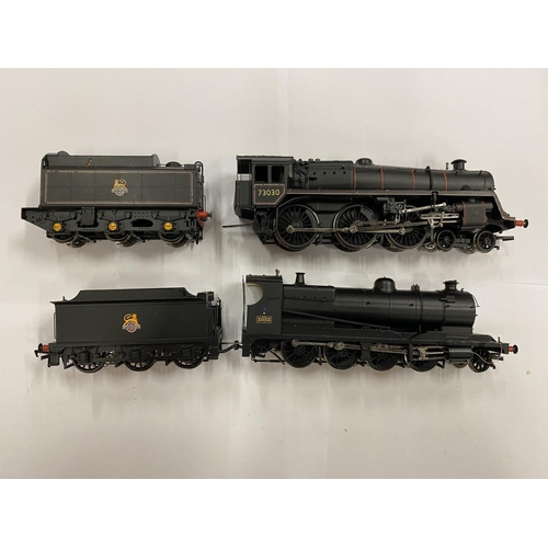 333 - TWO OO GAUGE BR LIVERY LOCOMOTIVES AND TENDERS