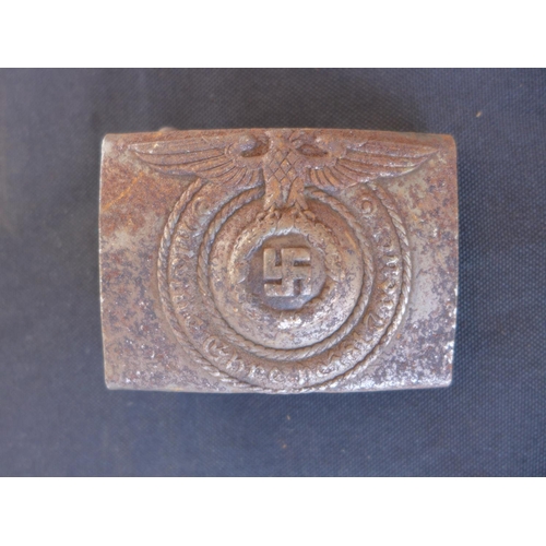 308 - A GERMAN SS BELT BUCKLE