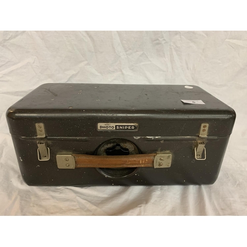 5 - A VINTAGE CASED PHOTO SNIPER CAMERA