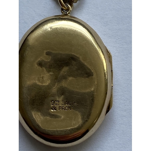 503 - A LOCKET MARKED 