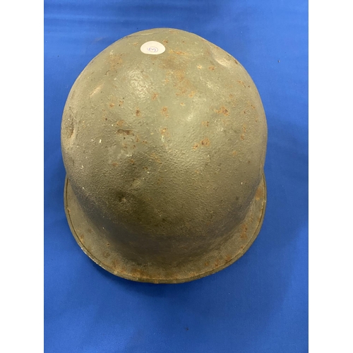 385 - A FRENCH MILITARY HELMET