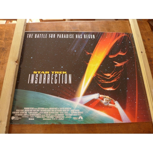 207 - SIX FILM POSTERS, 76 X 99 CM, TITLES 'RUNAWAY BRIDE', 'STAR TREK INSURRECTION', 'EAST IS EAST', 'STI... 