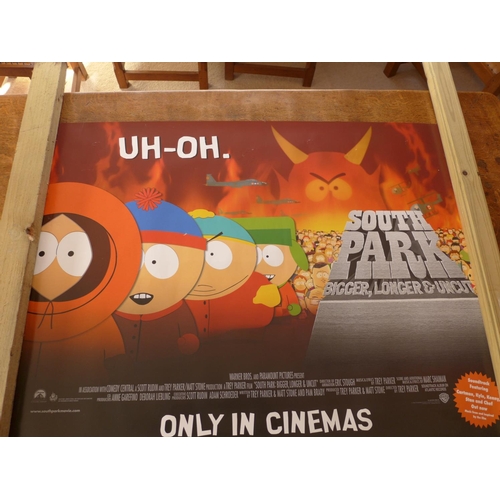 209 - SIX FILM POSTERS, 76 X 99 CM, TITLES 'SOUTH PARK', 'THE 13TH WARRIOR', 'TOGETHER FOR LIFE', 'THE BEA... 