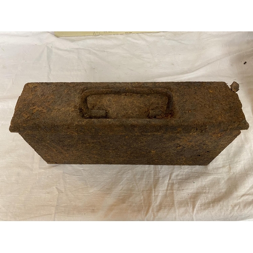 432 - A WWII RELIC GERMAN 42 AMMUNITION BOX