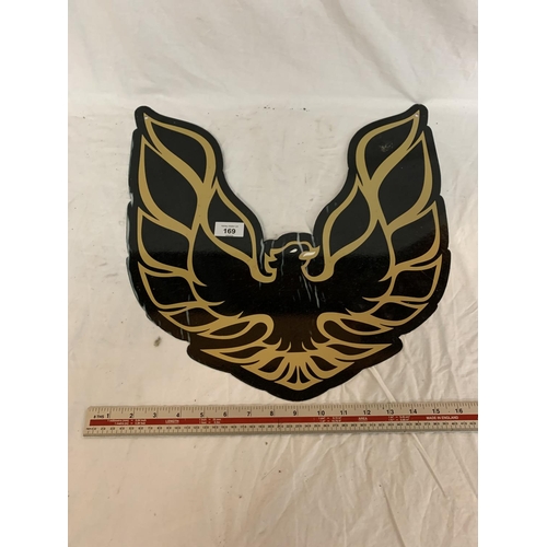 169 - A  PONTIAC EMBLEM METAL SIGN