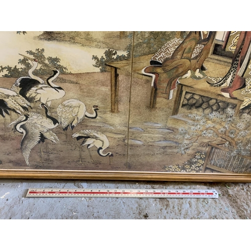 225 - A LARGE JAPANESE PICTURE HOKAIDO