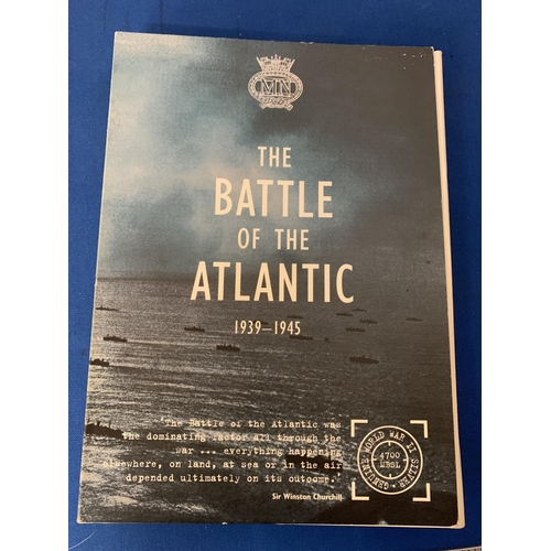 251 - A BATTLE OF THE ATLANTIC COIN COLLECTION (ONE MISSING)