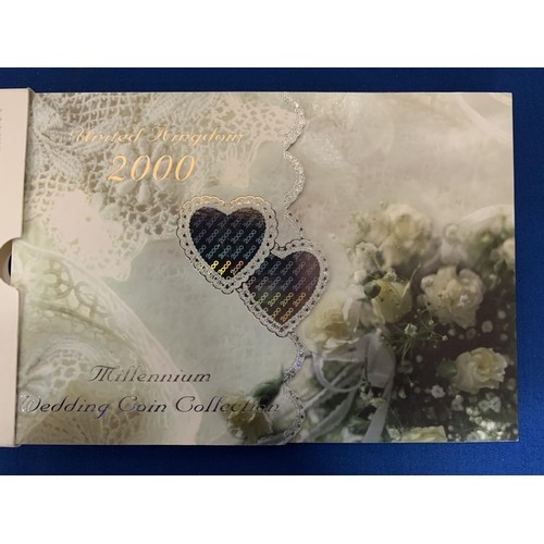 252 - THE UNITED KINGDOM MILLENIUM WEDDING COIN COLLECTION