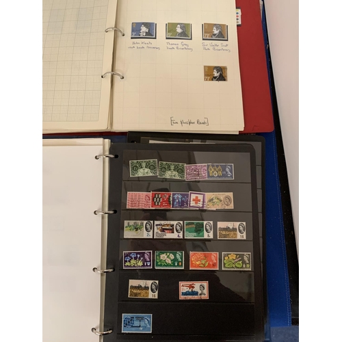 275 - TWO ALBUMS CONTAINING GB RELATED STAMPS