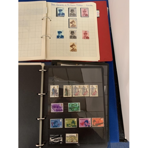 275 - TWO ALBUMS CONTAINING GB RELATED STAMPS