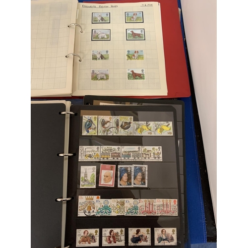 275 - TWO ALBUMS CONTAINING GB RELATED STAMPS