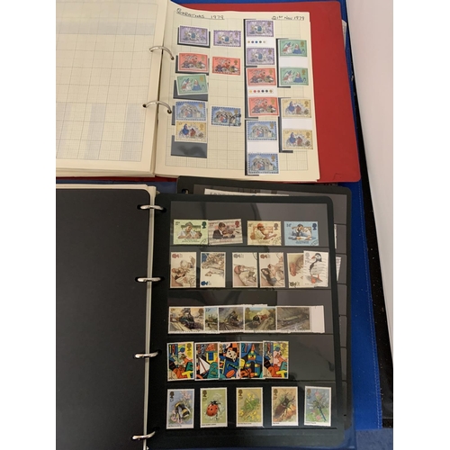 275 - TWO ALBUMS CONTAINING GB RELATED STAMPS