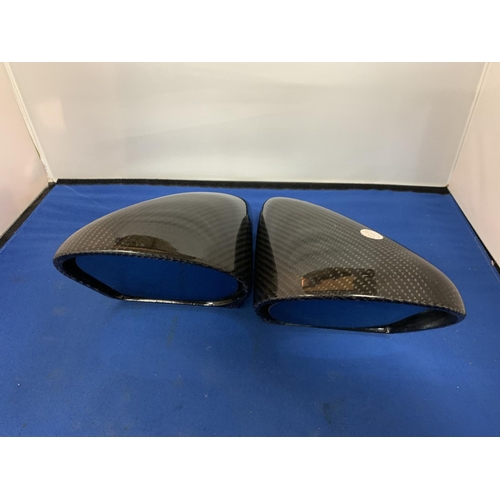 287 - A PAIR OF SUBARU GC 7/8 SIDE MIRRORS CARBON FIBRE