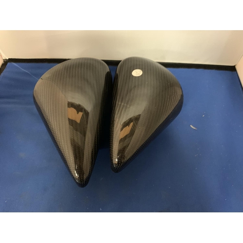 287 - A PAIR OF SUBARU GC 7/8 SIDE MIRRORS CARBON FIBRE