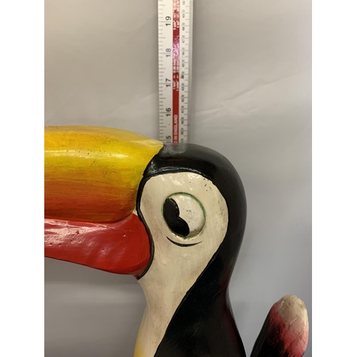 297 - A LARGE GUINNESS TOUCAN MODEL