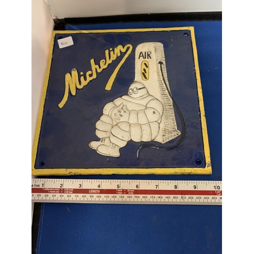 299 - A CAST MICHELIN MAN SIGN