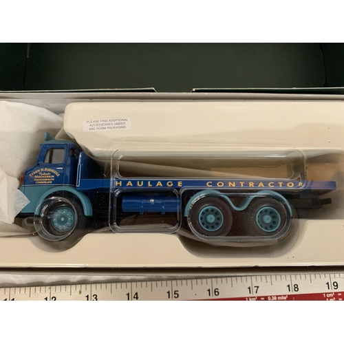 65 - A LIMITED EDITION OF 2000 CORGI ALBION REIVER 6 WHEEL PLATFORM LORRY 