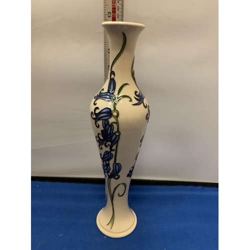 678 - A MOORCROFT 12 INCH BLUEBELL HARMONY VASE