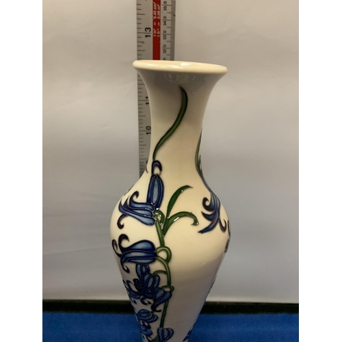 678 - A MOORCROFT 12 INCH BLUEBELL HARMONY VASE