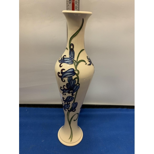 678 - A MOORCROFT 12 INCH BLUEBELL HARMONY VASE