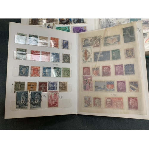 73 - A LARGE QUANTITY OF STAMPS AND ALBUMS FROM AROUND THE WORLD