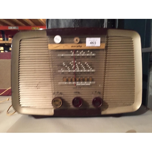 463 - A VINTAGE MURPHY BAKELITE RADIO