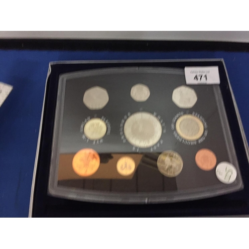 471 - A UK 200 PROOF COIN SET