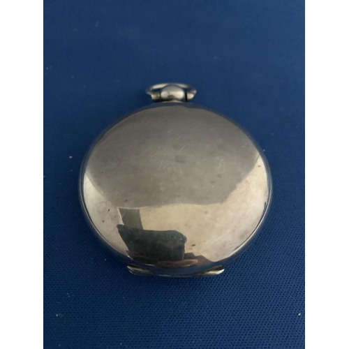 511 - 19TH CENTURY SILVER KEY WIND PEAR SHAPED FULL HUNTER POCKET WATCH 'R BRYSON - EDINBURGH' INSCRIBED T... 