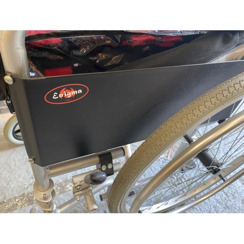 1241 - AN ENIGMA WHEELCHAIR IN GOOD CONDITION