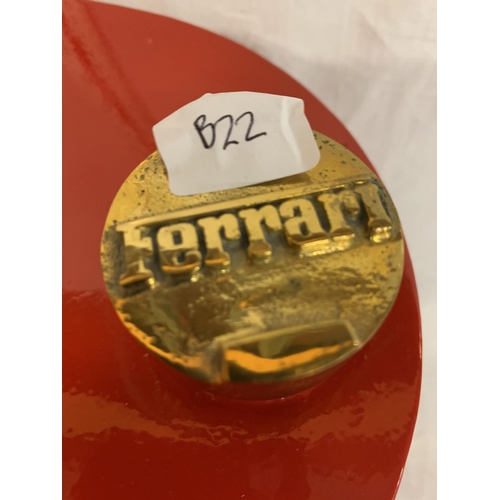 89 - A RED FERRARI PETROL CAN