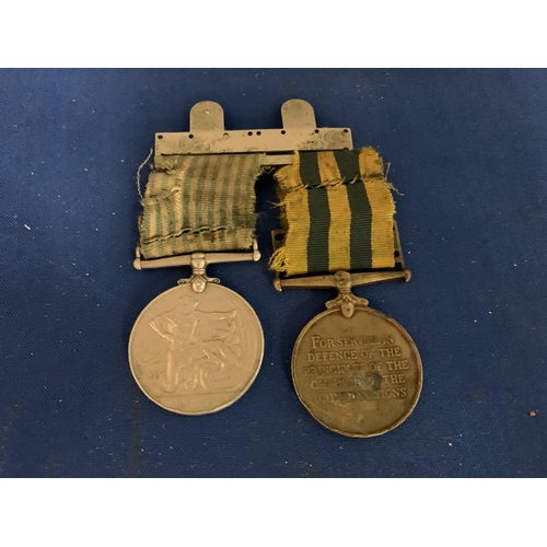 831 - TWO KOREAN MEDALS