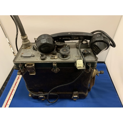 136 - A RARE SOVIET COLD WAR FIELD RADIO