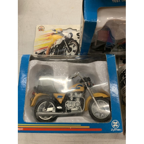 178 - THREE BOXED SUPERBIKES