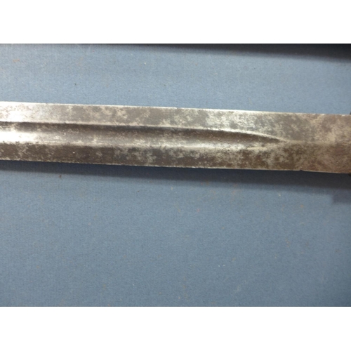 379 - A DAGGER, POSSIBLY BHUTANESE - 40 CM BLADE