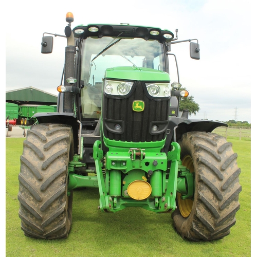 81 - A JOHN DEERE 6120R AUTO POWER AND AUTO TRACK READY WITH FRONT LINKAGE, 50K GEARBOX, 3747 HOURS AND R... 