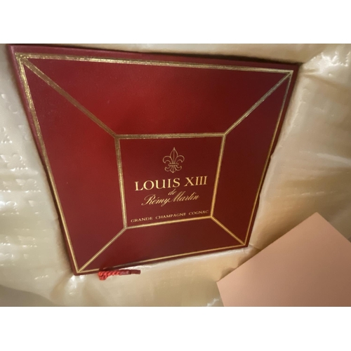 251 - A LOUIS XIII REMY MARTIN GRAND CHAMPAGNE COGNAC IN ORIGINAL BOX WITH DOCUMENTATION AND ORIGINAL INVO... 