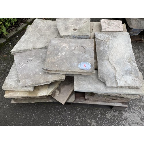 5 - PALLET OF STONE