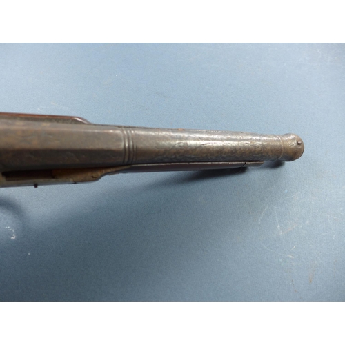 388 - A PERCUSSION CAP PISTOL - 22 CM BARREL