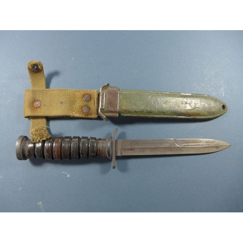 392 - A USA M3 BAYONET DATED 1943 - 16.5 CM BLADE