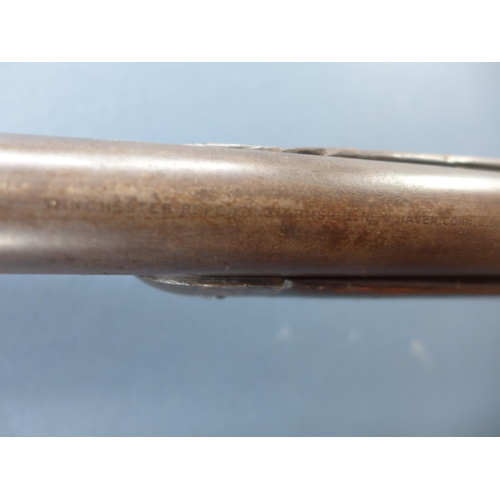 399 - A WINCHESTER MODEL 1886 38-58 CALIBRE (OBSOLETE) LEVER ACTION RIFLE - 65 CM BARREL