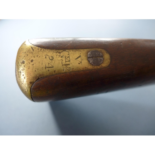 400 - AN ENFIELD P53 PERCUSSION CAP .577 CALIBRE MUSKET 59 CM BARREL