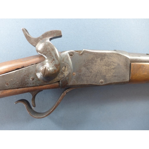 401 - A US CIVIL WAR PERIOD PEABODY'S PATENT .44 CALIBRE (OBSOLETE) HENRY RIM FIRE CARBINE, BEARS DATE JUL... 