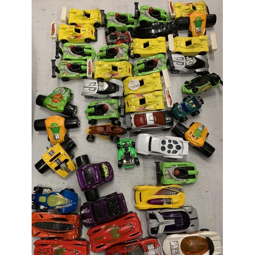 174 - A GROUP OF APPROXIMATELY 60 HOT WHEELS CARS