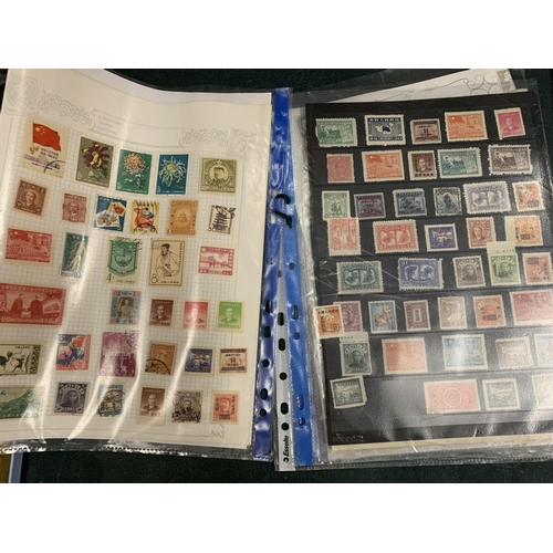 191 - A QUANTITY OF CHINESE STAMPS