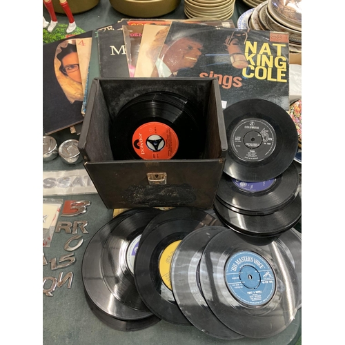 50 - A QUANTITY OF 60'S SIGLES AND LPS