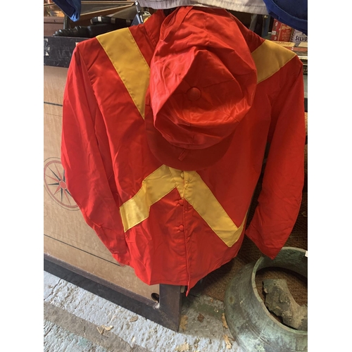 226 - THREE VARIOUS OF JOCKEY SILKS